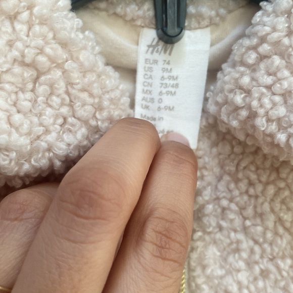 Color Block Pile Jacket - Picture 5 of 5